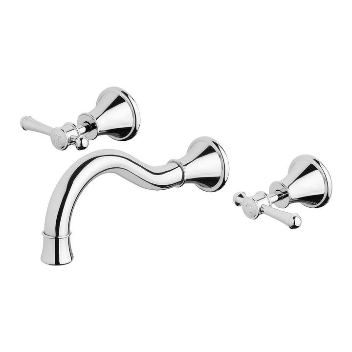 1 Nostalgia Lever Basin / Bath Set 180mm Shepherds Crook, Tapware – Pilbara Bathroom Warehouse