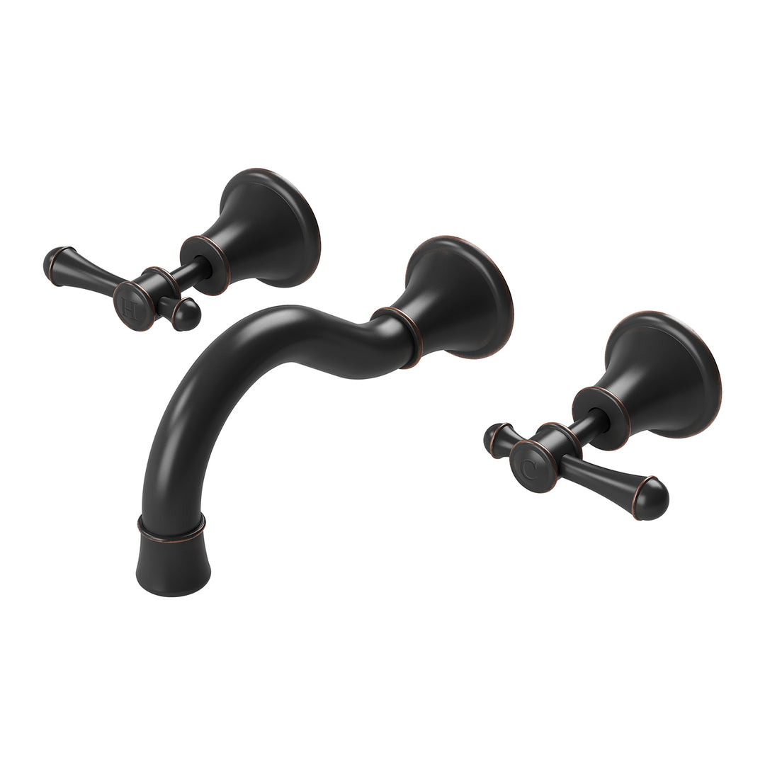 3 Nostalgia Lever Basin / Bath Set 180mm Shepherds Crook, Tapware – Pilbara Bathroom Warehouse