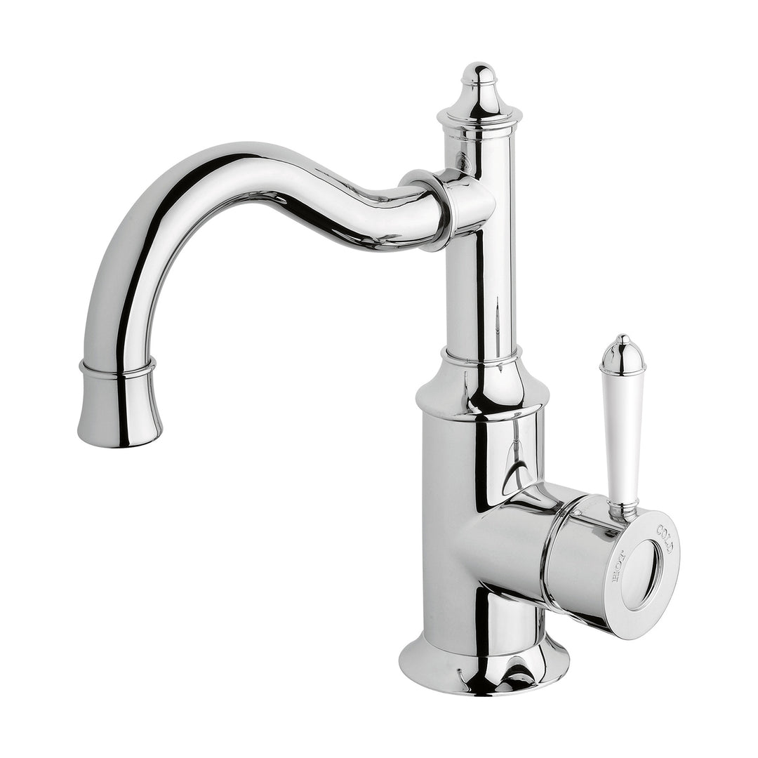 5 Nostalgia Basin Mixer 160mm Shepherds Crook, Mixers – Pilbara Bathroom Warehouse