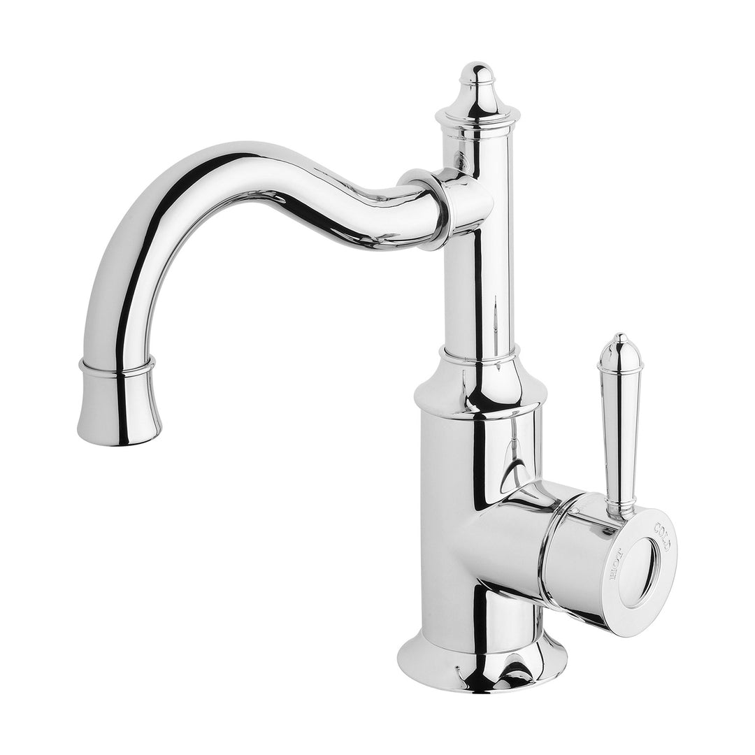 1 Nostalgia Basin Mixer 160mm Shepherds Crook, Mixers – Pilbara Bathroom Warehouse