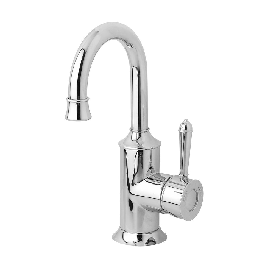 1 Nostalgia Basin Mixer 120mm Gooseneck, Mixers – Pilbara Bathroom Warehouse
