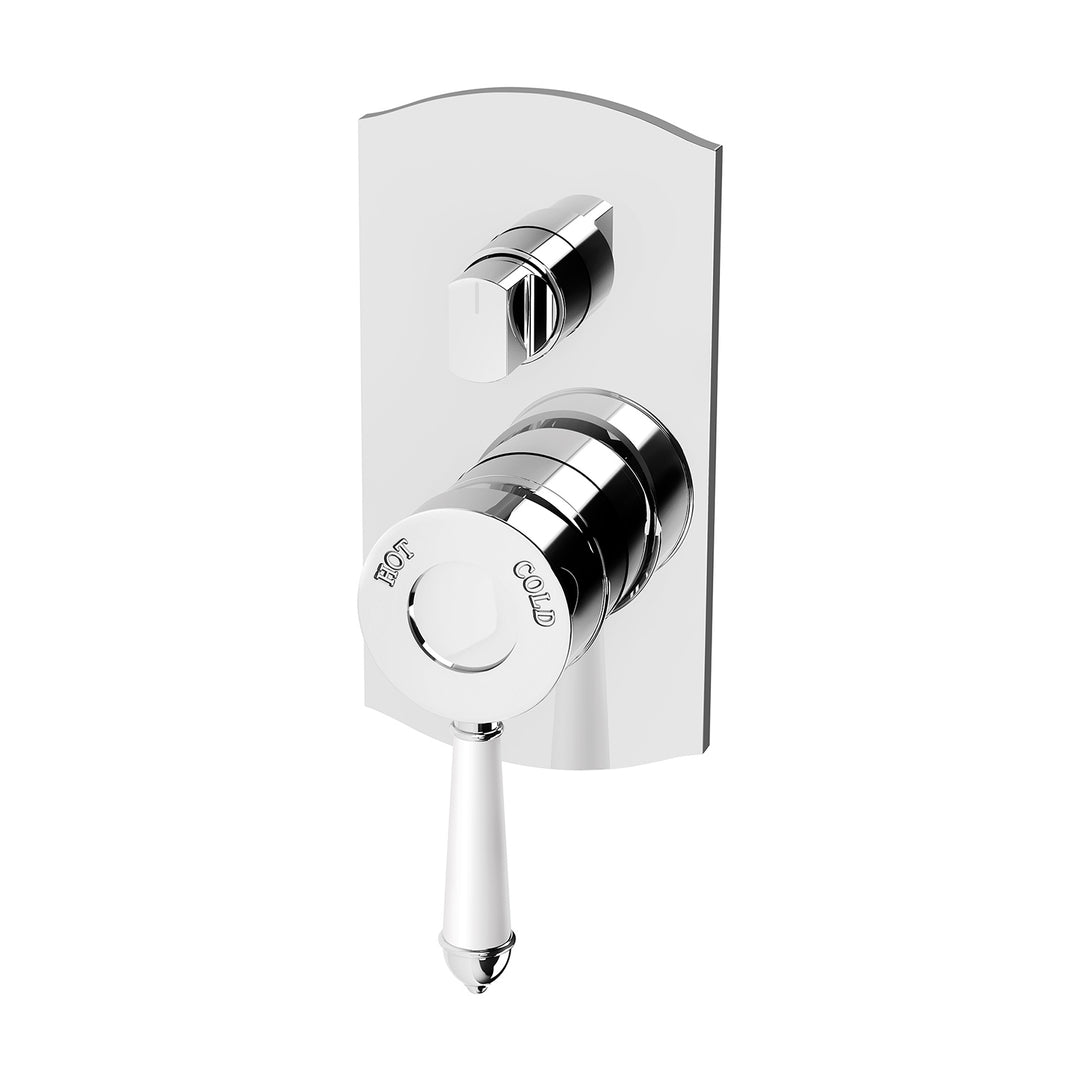 3 Nostalgia Shower / Bath Diverter Mixer, Mixers – Pilbara Bathroom Warehouse