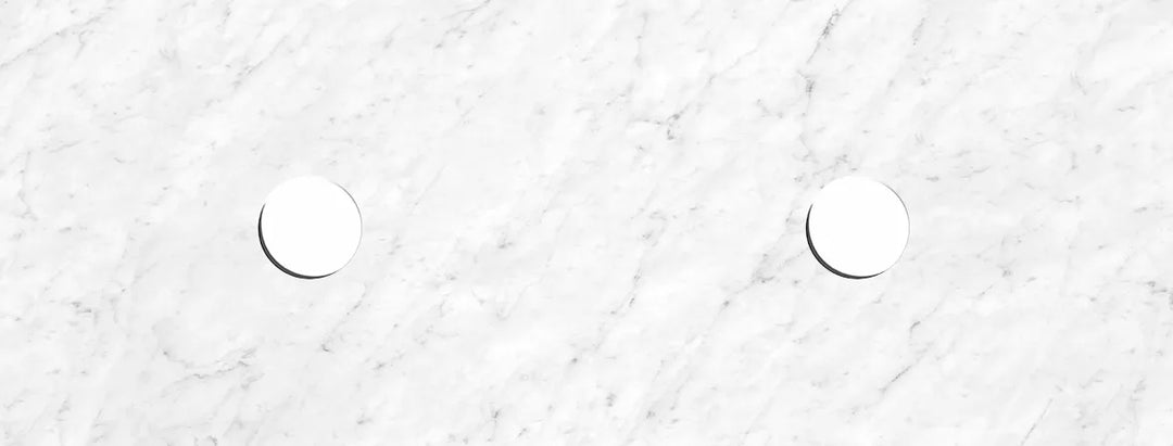Natural Carrara Marble 1500x465x18 Top