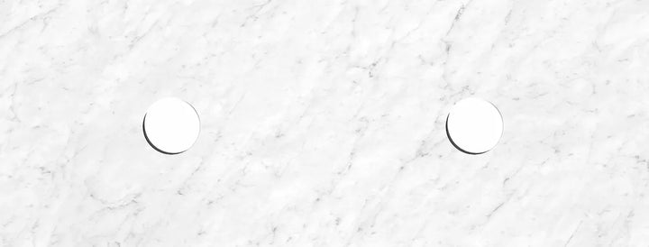 Natural Carrara Marble 1500x465x18 Top