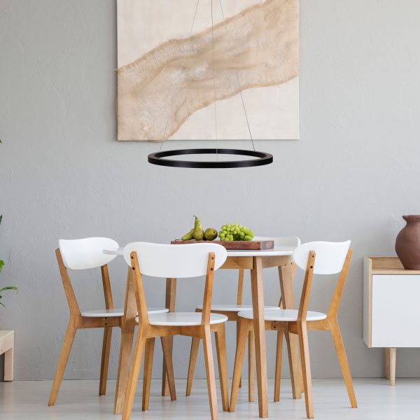 Nebula 40cm Tri-Colour LED Halo Pendant Light