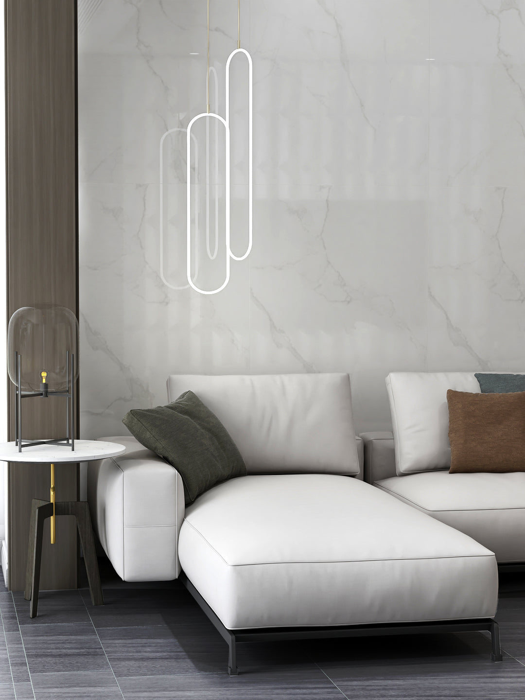 Nero Marquina Matt Tile 300x600