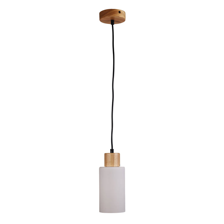 Nina Glass & Timber Pendant