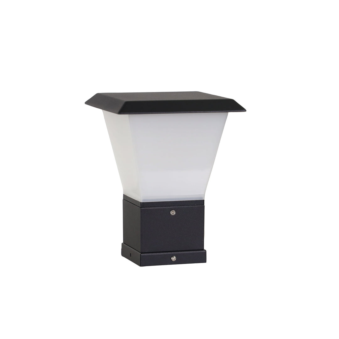 OBLİK Pillar Mount Outdoor Light
