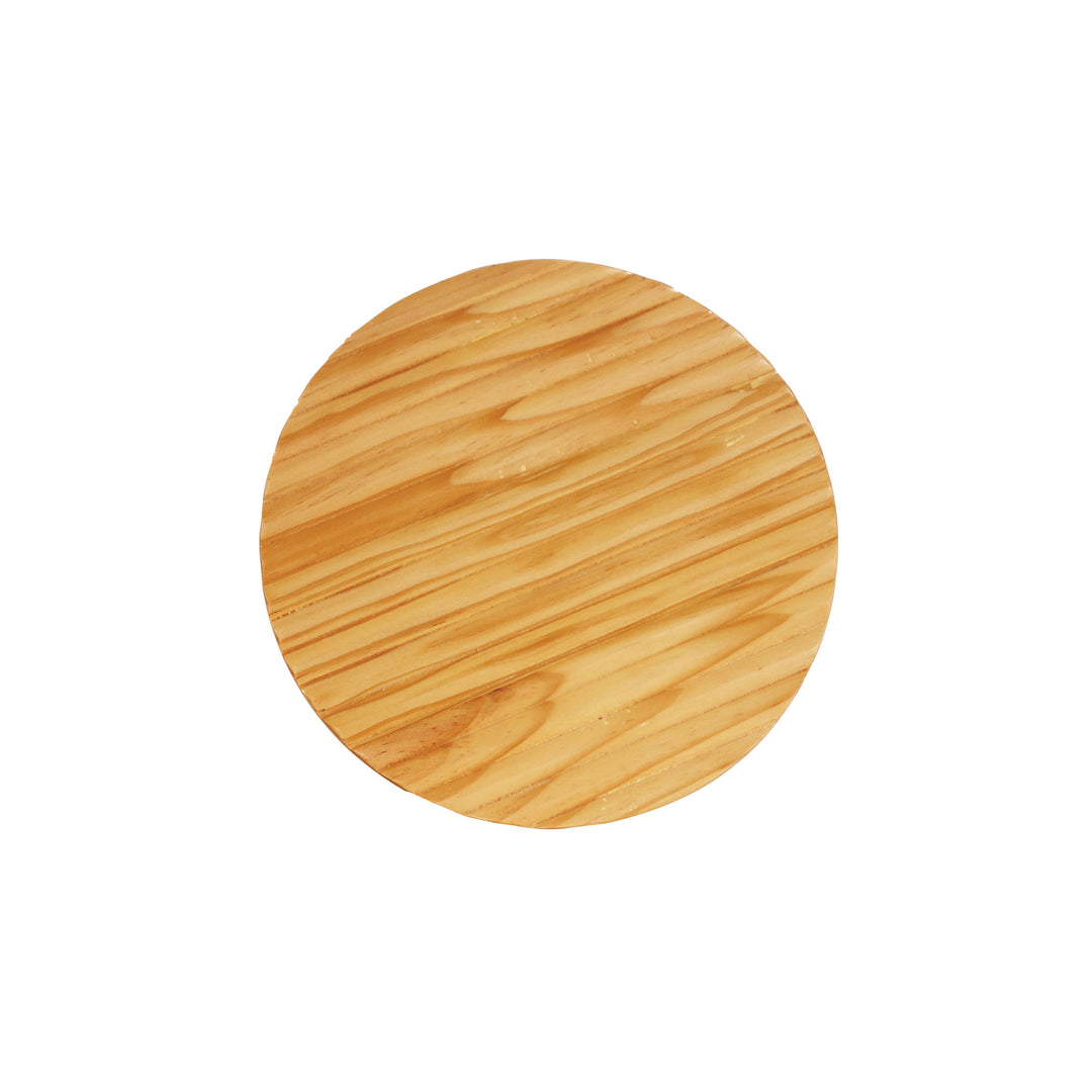 Dot.20 Cts Wall Light Scalloped Wood