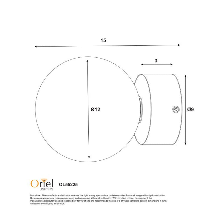 Globo Wall Light G9 White/Opal Matte – premium home and bathroom accessory from Pilbara Bathroom Warehouse
