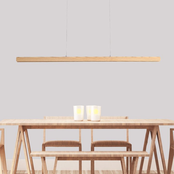 Kerf.150 CTS LED Pendant - Ash Wood