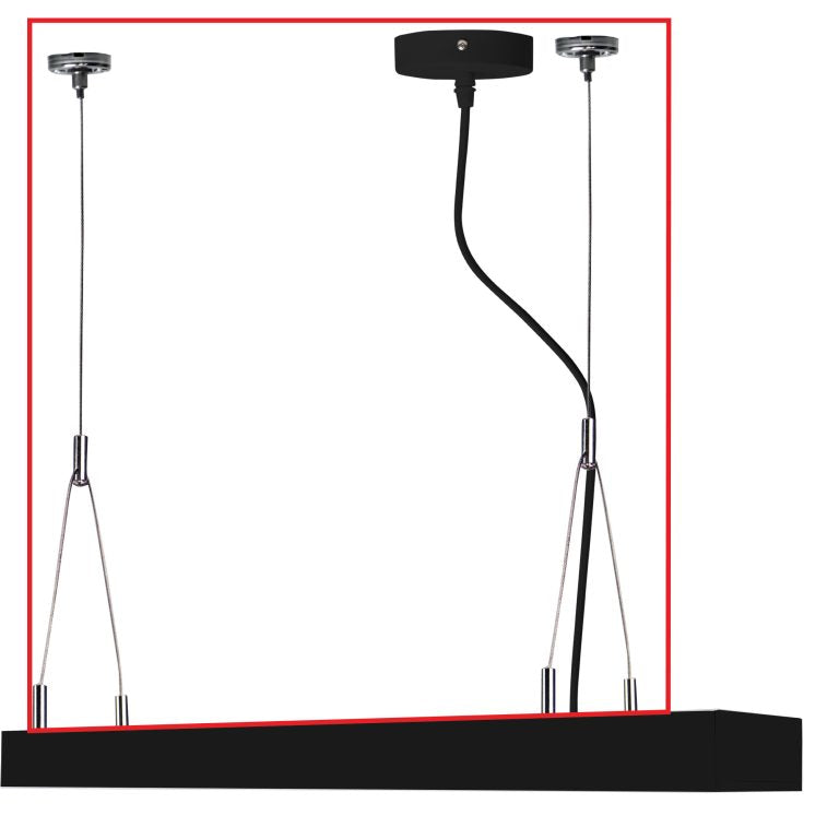 Vana Suspension Kit - Black & Chrome