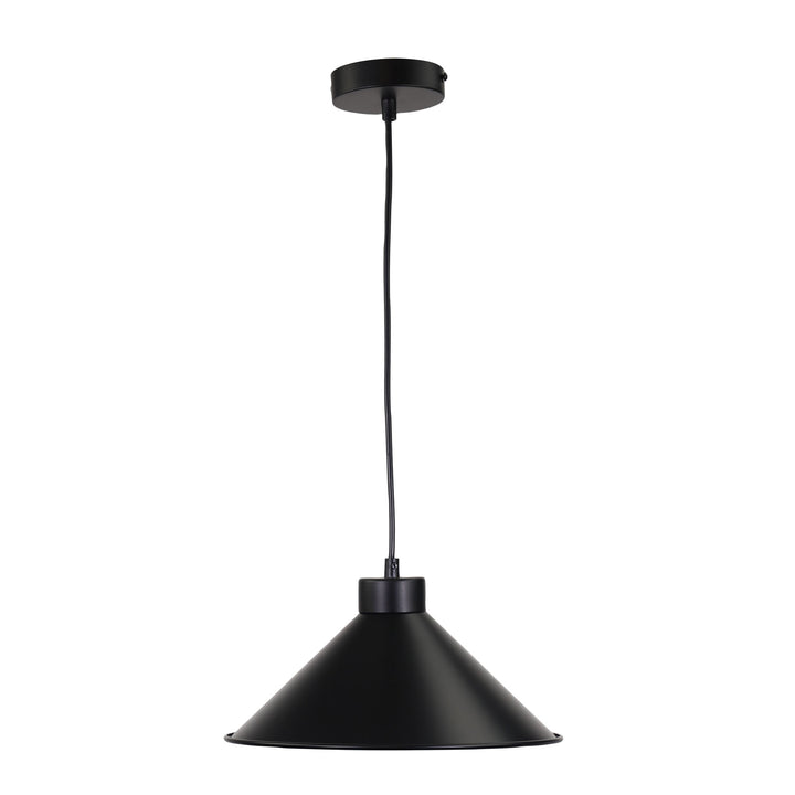 VICTORIANA PENDANT Black Traditional Metal Pendant