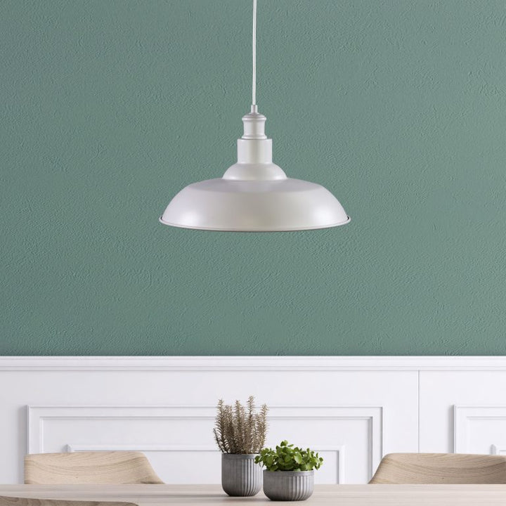 Slater Pendant White & White Albany – premium home and bathroom accessory from Pilbara Bathroom Warehouse