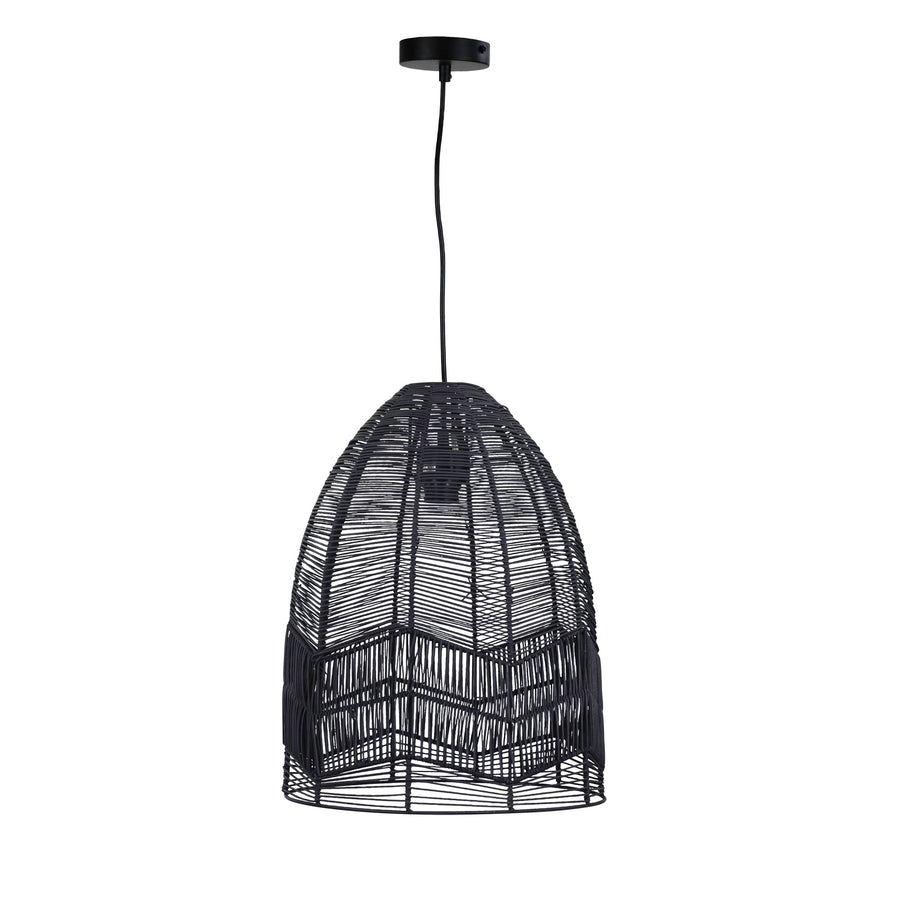 Pendant Serang.35 Black W/ Bk Suspension – premium home and bathroom accessory from Pilbara Bathroom Warehouse