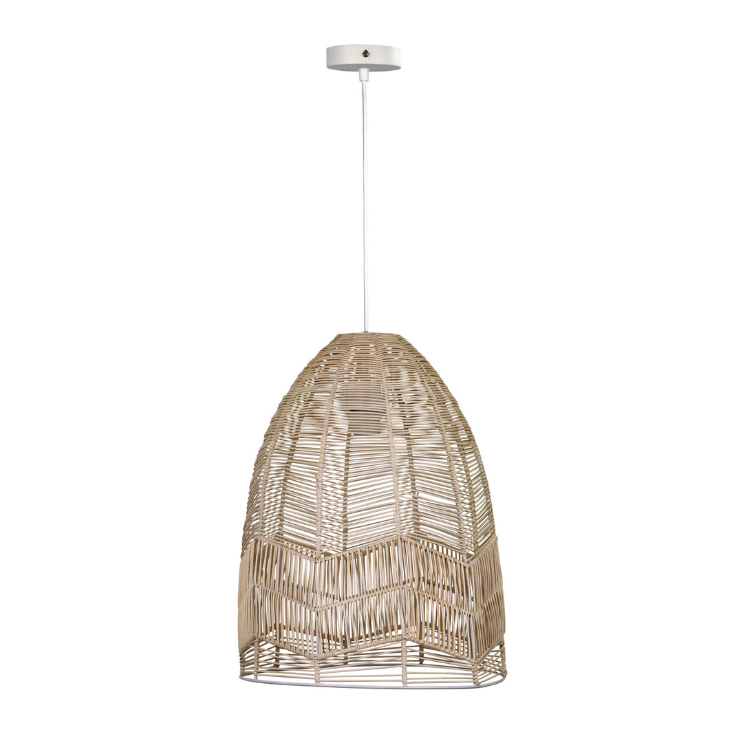 Pendant Serang.35 Natural W/ Wh Suspension – premium home and bathroom accessory from Pilbara Bathroom Warehouse
