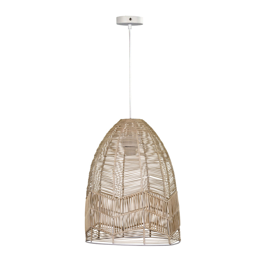 Pendant Serang.35 Natural W/ Wh Suspension – premium home and bathroom accessory from Pilbara Bathroom Warehouse