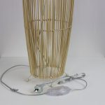 Rattan Cane Floor Lamp 1000mm in Natural