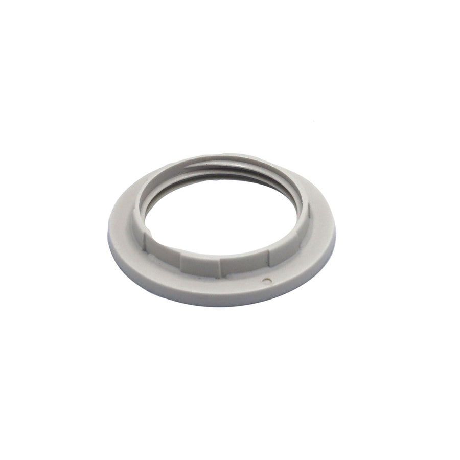 Shade Ring - White - Fits E27 External Thread – premium home and bathroom accessory from Pilbara Bathroom Warehouse