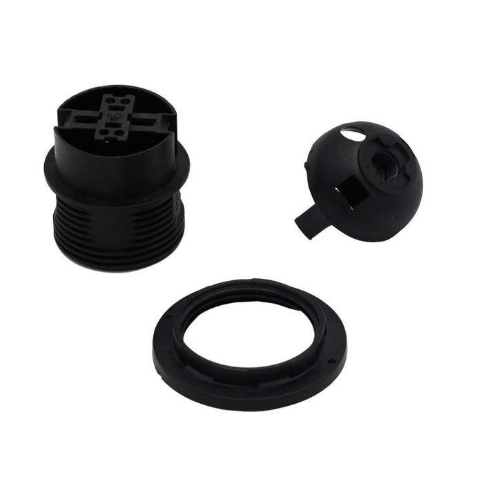 Lampholder - Black Le-27 E27 10Mm Thread – premium home and bathroom accessory from Pilbara Bathroom Warehouse