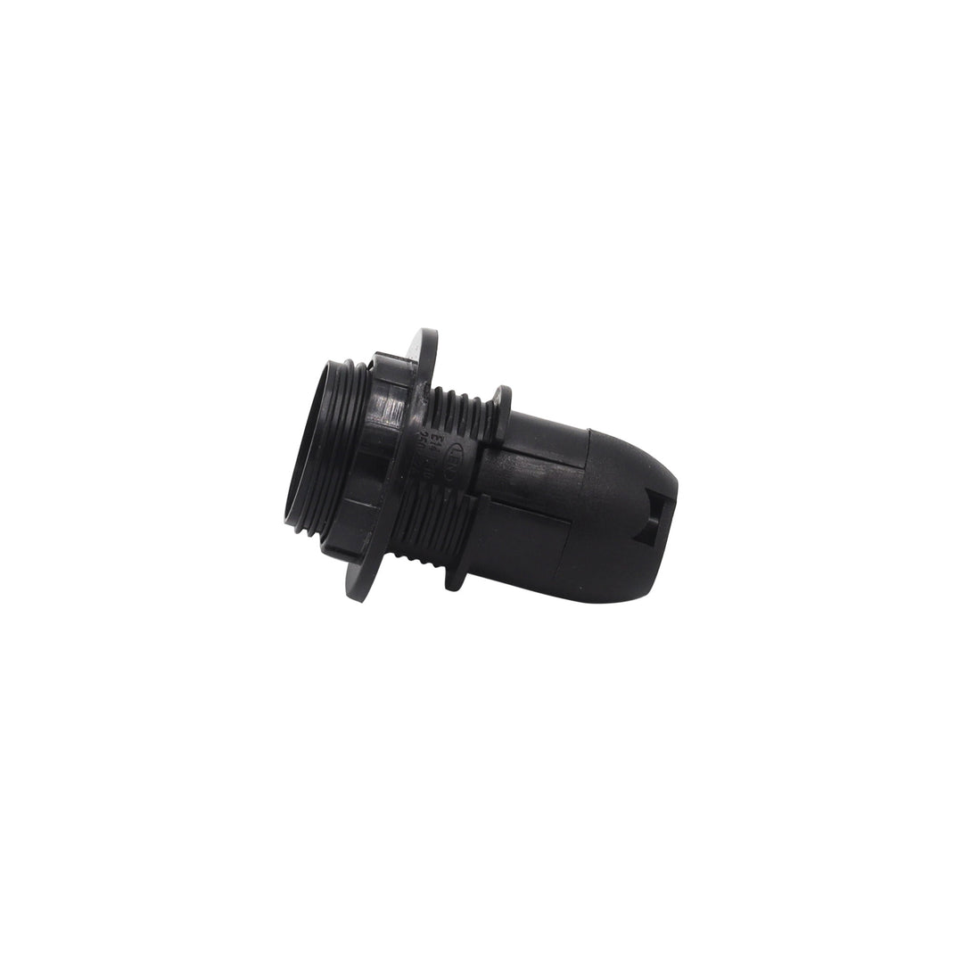 LAMPHOLDER E14 Black 10mm thread SES lampholder