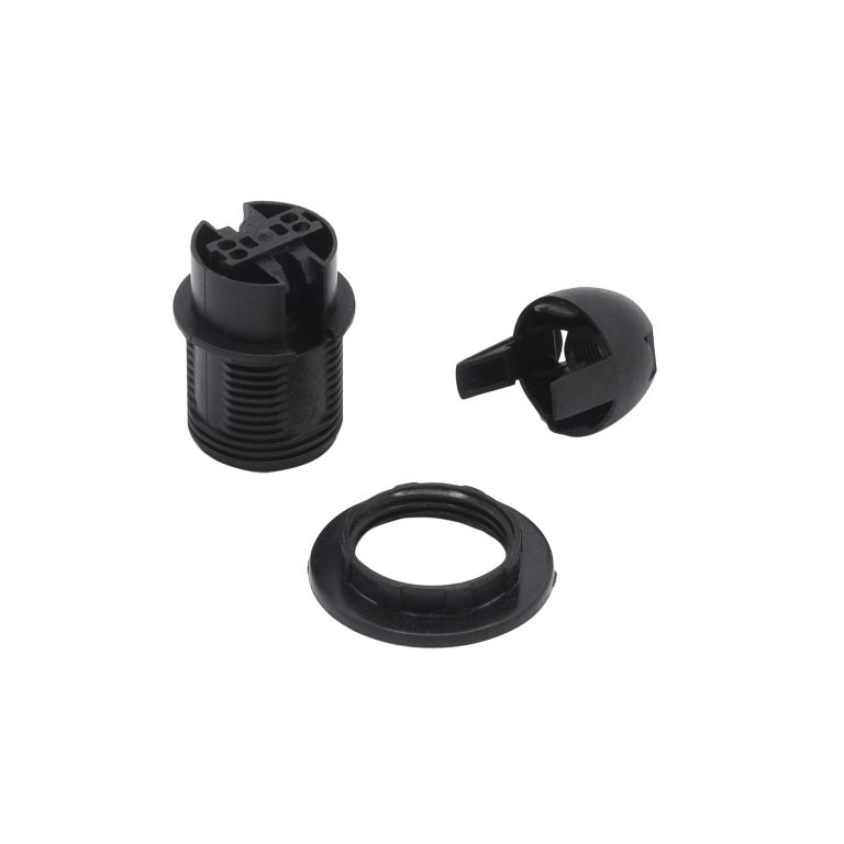 Lampholder - Black Ses/E14 10Mm Le-14A1 – premium home and bathroom accessory from Pilbara Bathroom Warehouse