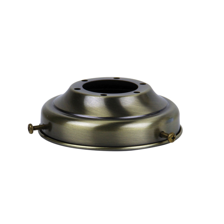 4.25In Glass Gallery Antique Brass 43Mm Center