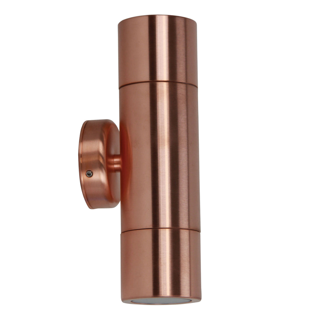 OXLEY UP/DOWN Solid Copper Wall Light 240V – LED Ready