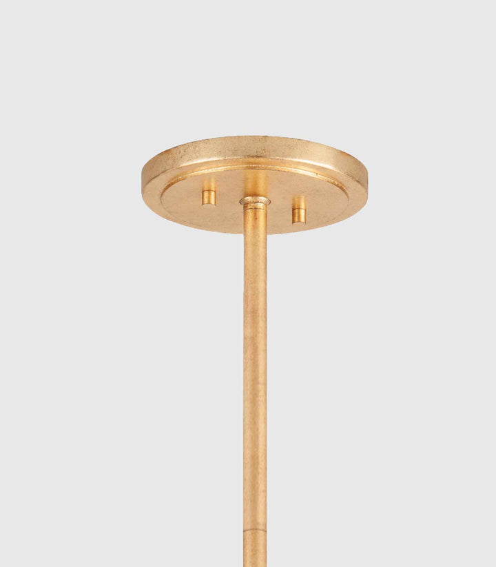Onyx Lighting Collection – Elegant Opal Glass and Gold Leaf Fixtures