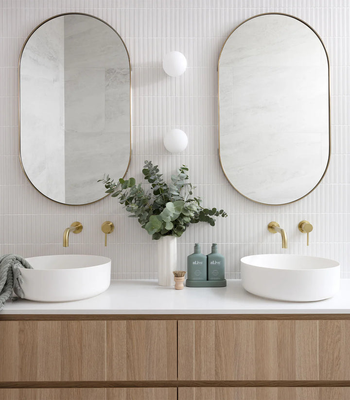 Orb Mirror Wall Light Medium – Structure Only, Shade Sold Separately