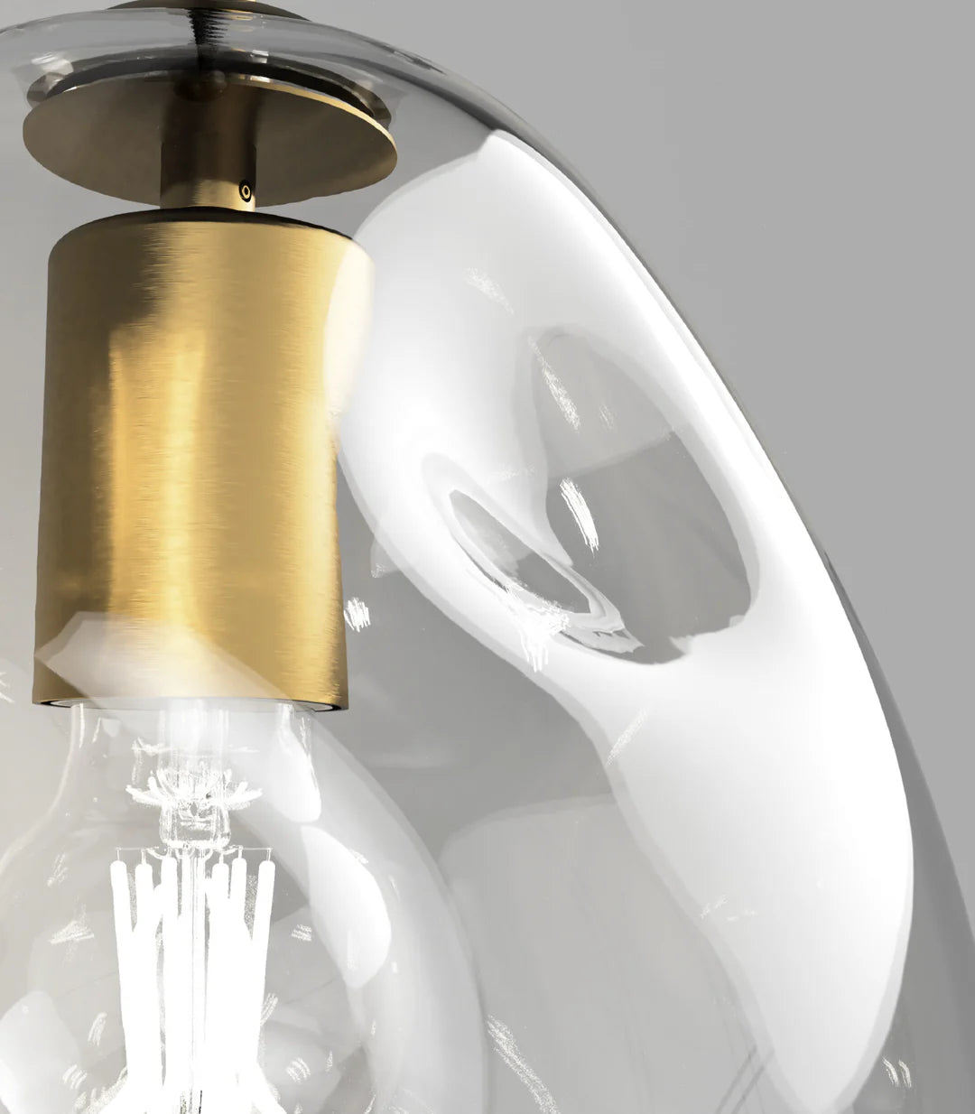 Organic Pendant Light Medium – Elegant Design for Every Space