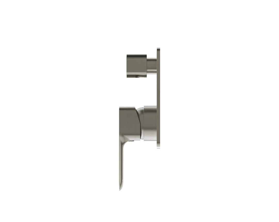 Oskar Shower Mixer with Diverter – Brushed Nickel | Sleek & Durable