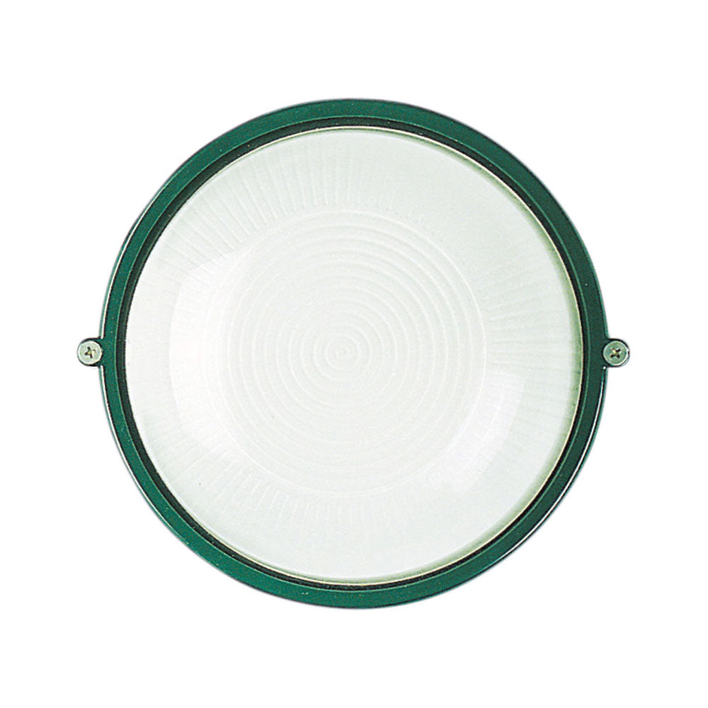 Outdoor Bulkhead Light - 240V Aluminium & Glass
