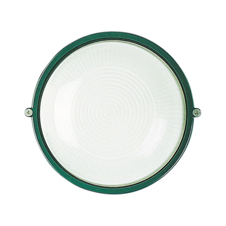 Outdoor Bulkhead Light - 240V Aluminium & Glass