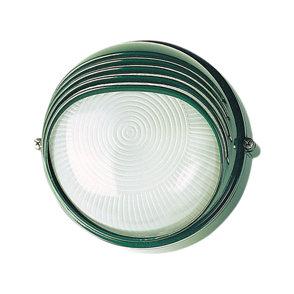 Outdoor Bulkhead Light - 240V Aluminium & Glass