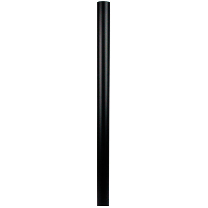 PLUMB POST 2.4M Black Aluminium Post