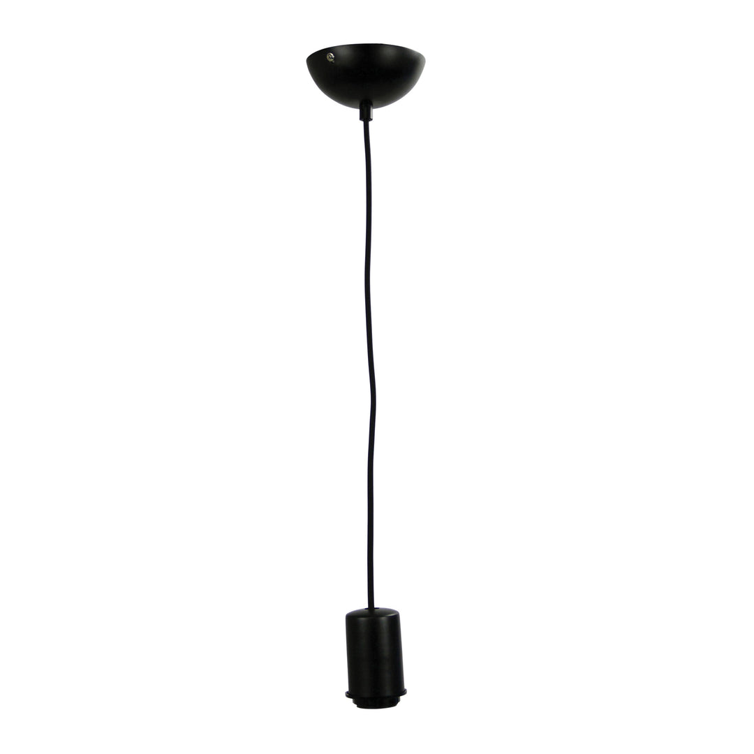POP.2 Black Single Drop 2m E27 Suspension