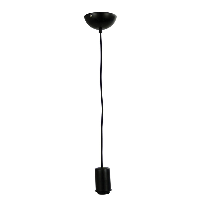 POP.2 Black Single Drop 2m E27 Suspension