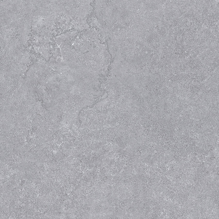Belgium Stone Grey Matt Porcelain Tile 600 x 600
