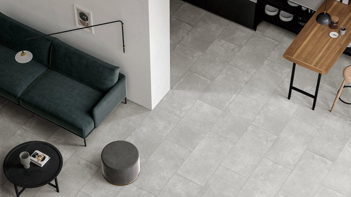 Paradigm Unrectified Matt Light Grey 300x300mm Porcelain Tile | Durable & Elegant Interior Tile