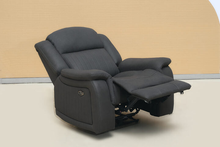 Paragon Power Motion Recliner Black Technology Fabric