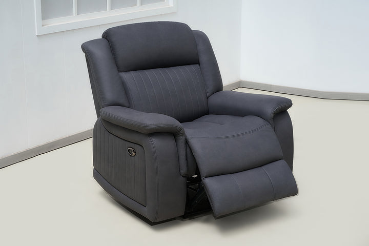 Paragon Power Motion Recliner Charcoal Technology Fabric