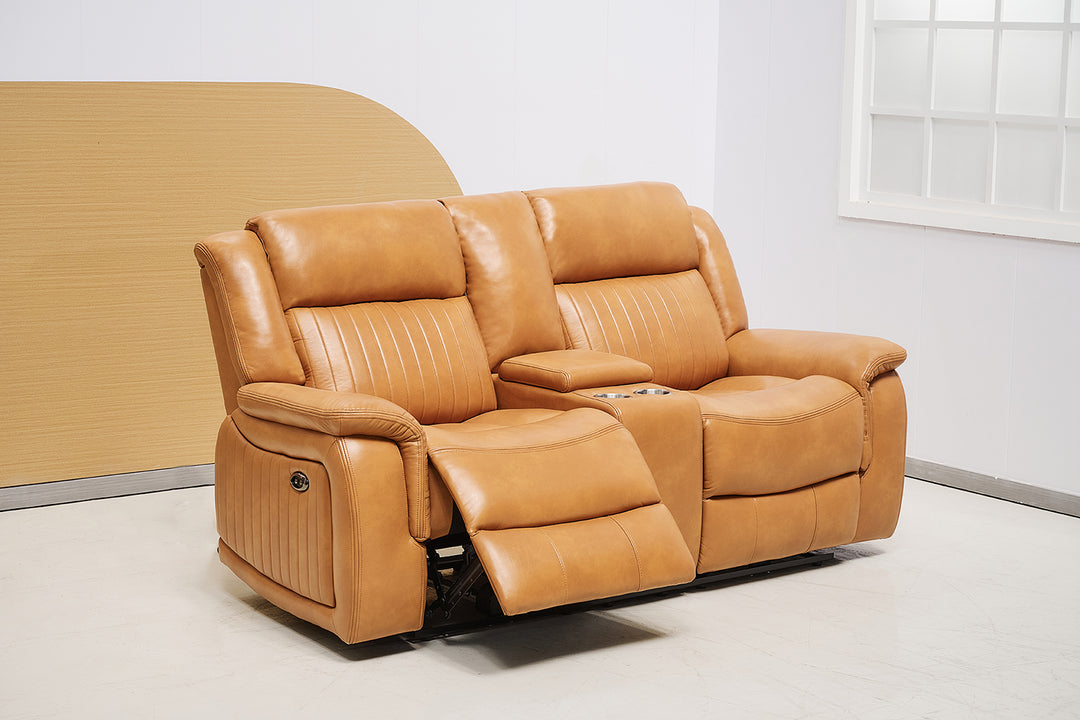 Paragon Power Motion 2 Seater Recliner Tan