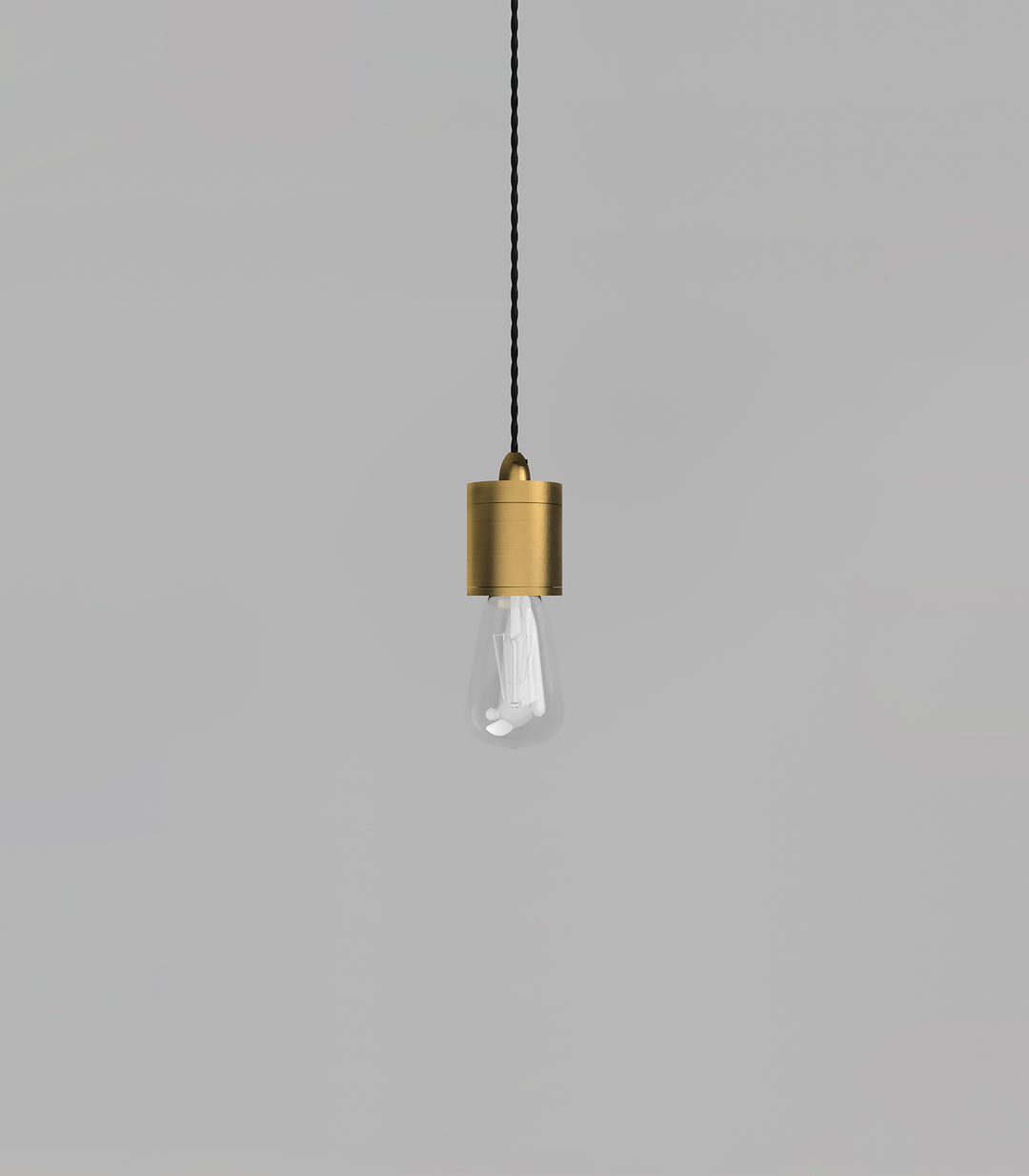 Parlour 1LT Suspension Old Brass – Elegant Suspension Only