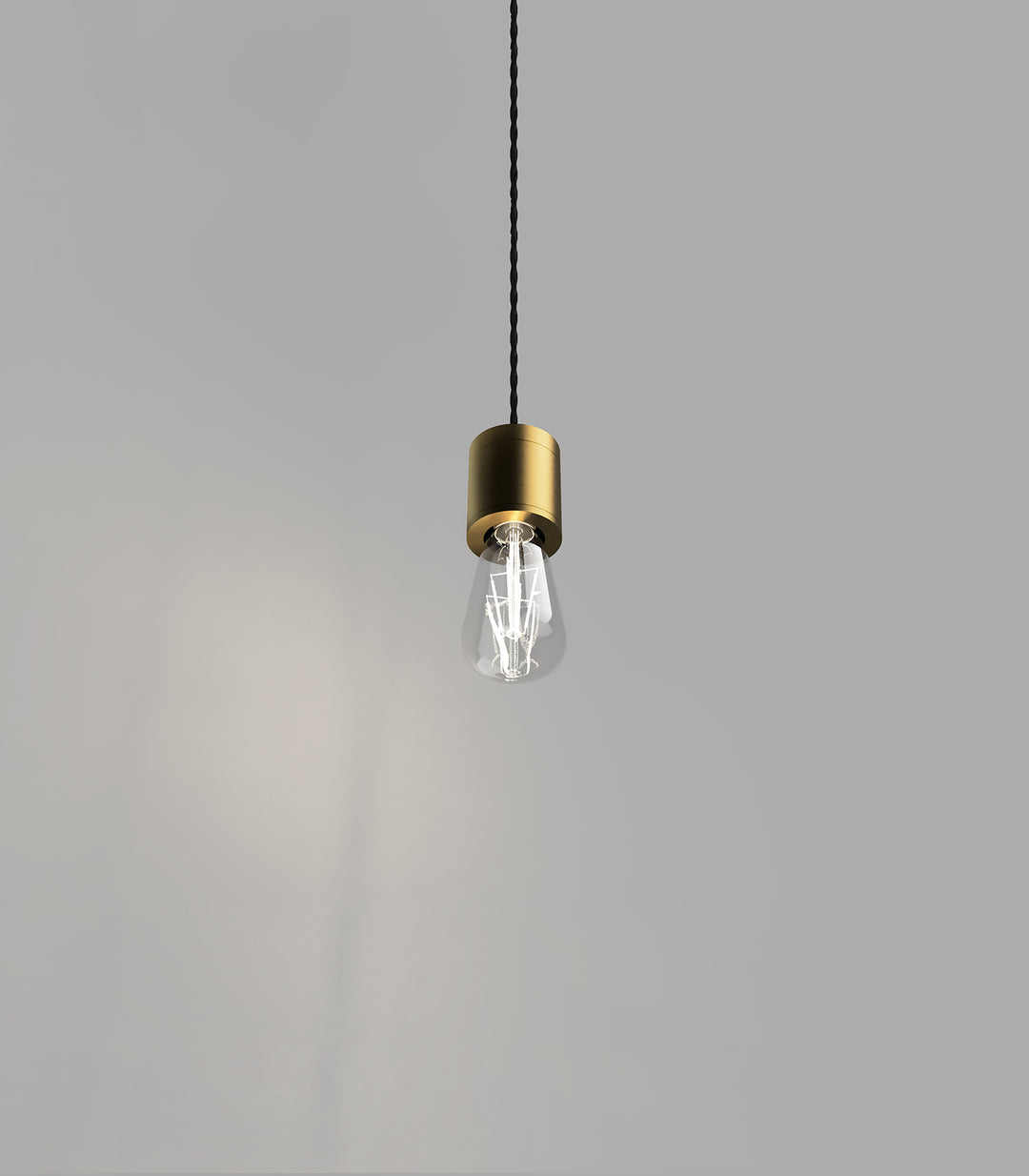 Parlour 1LT Suspension Old Brass – Elegant Suspension Only