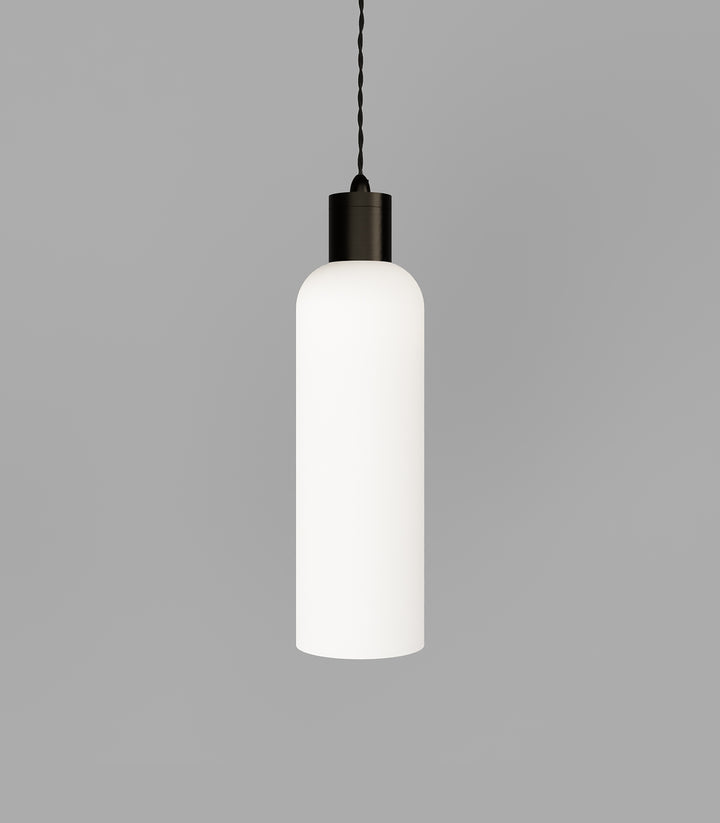 Parlour Elong White Glass Shade – Elegant Design, Glass Shade Only