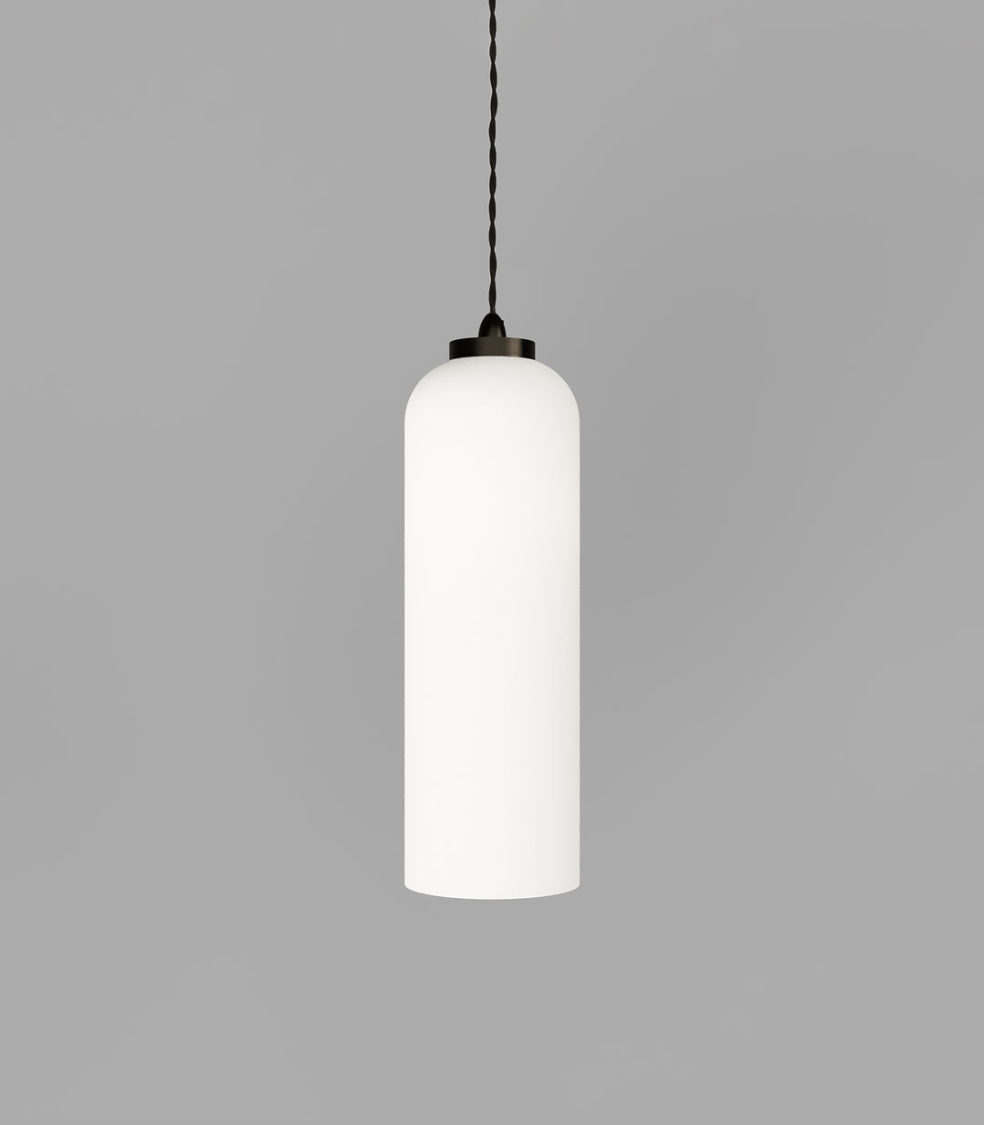 Parlour Elong White Glass Shade – Elegant Design, Glass Shade Only