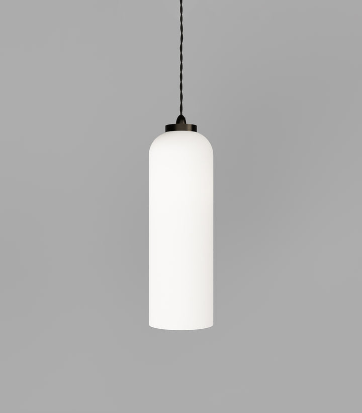 Parlour Elong White Glass Shade – Elegant Design, Glass Shade Only