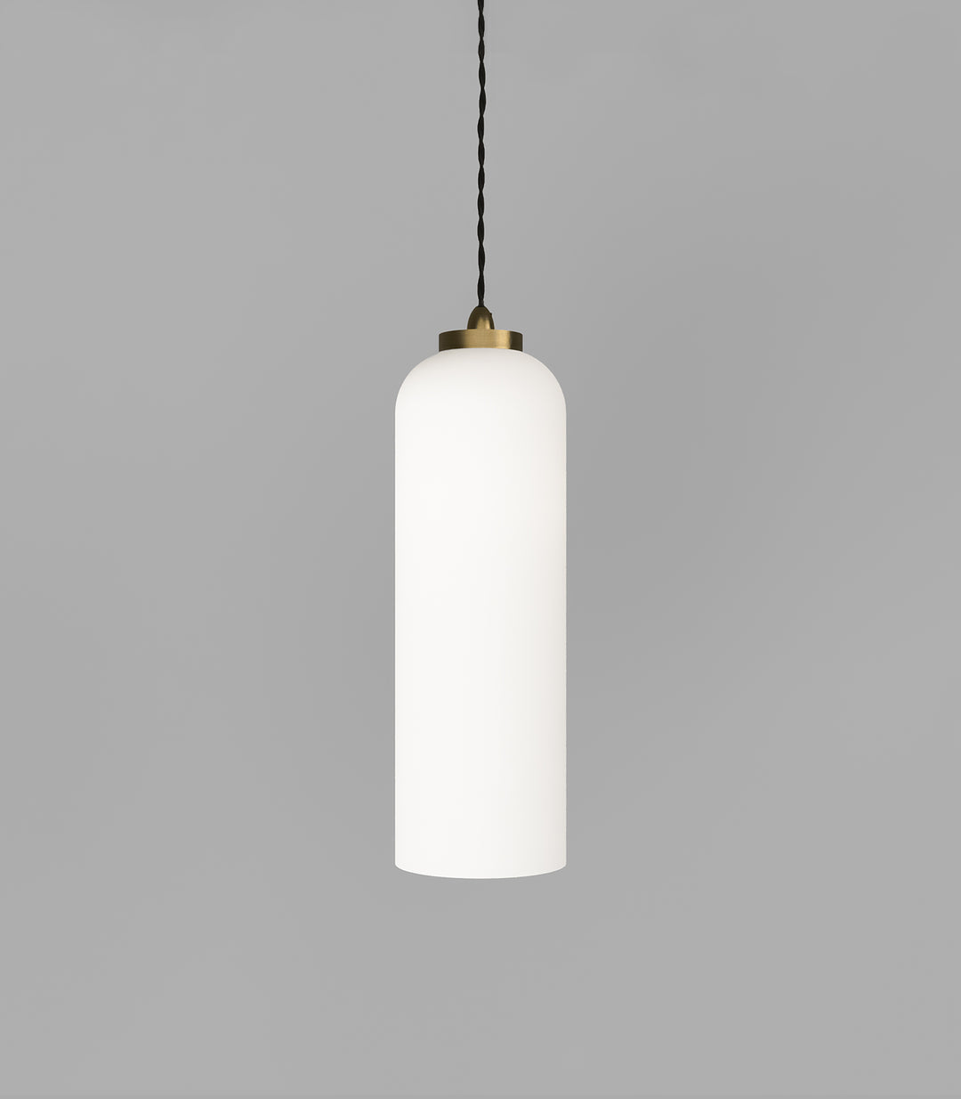Parlour Elong White Glass Shade – Elegant Design, Glass Shade Only