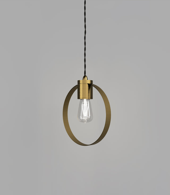 Parlour Ring Accessory – Old Brass, 240mm Diameter